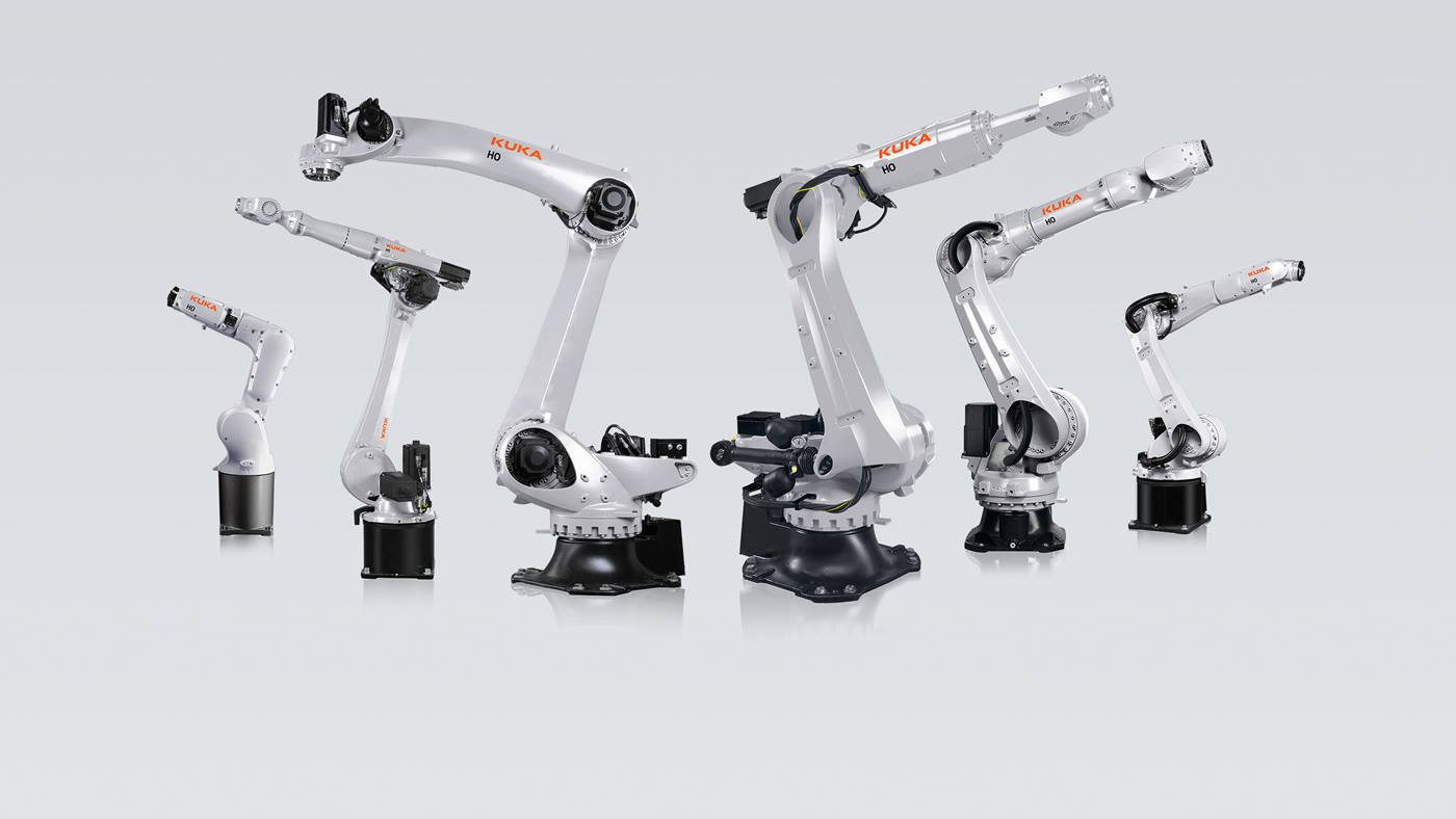 industrial robots with NSF H1 lubricants