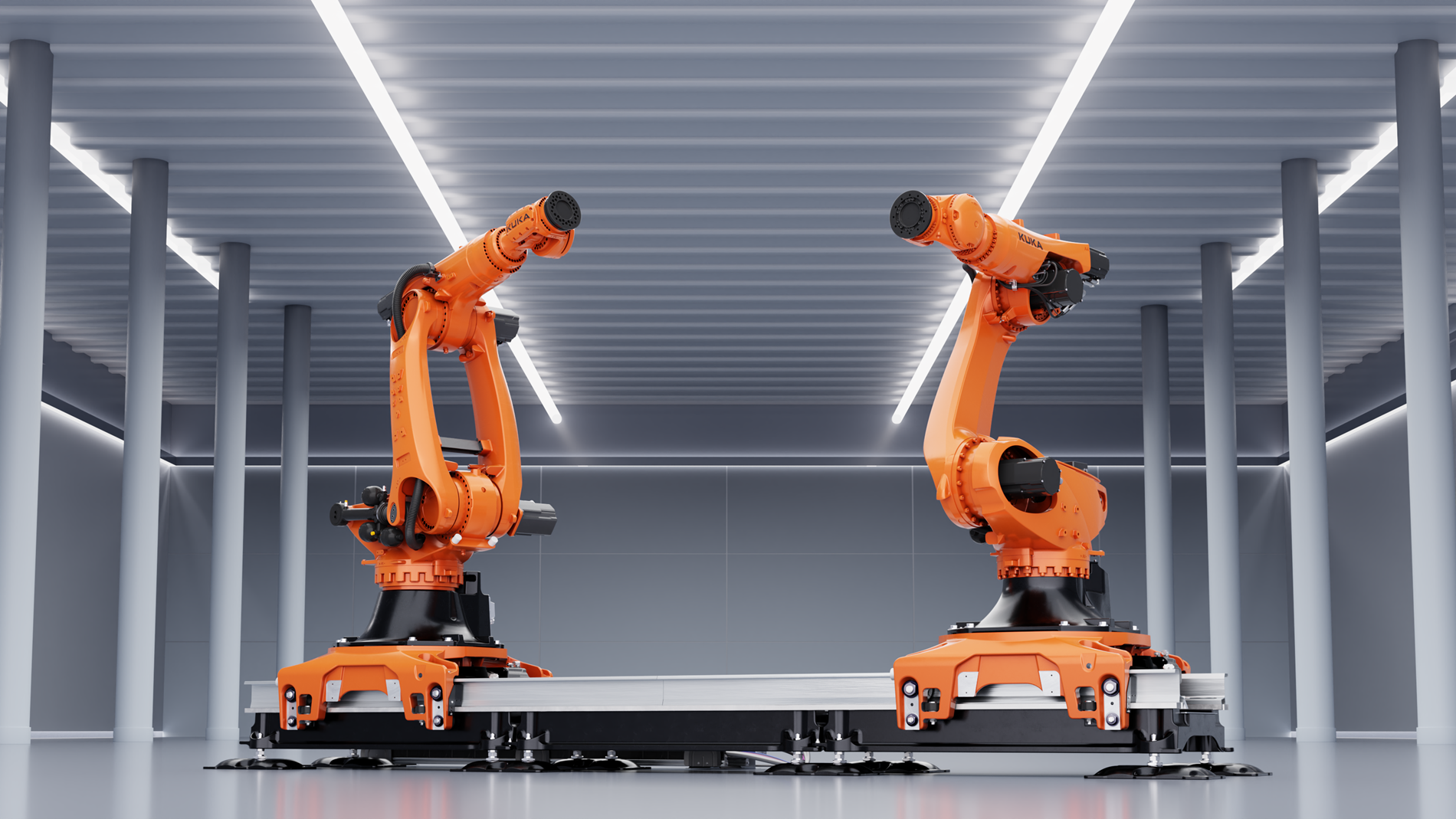 KUKA Linearunit with KR FORTEC Robot