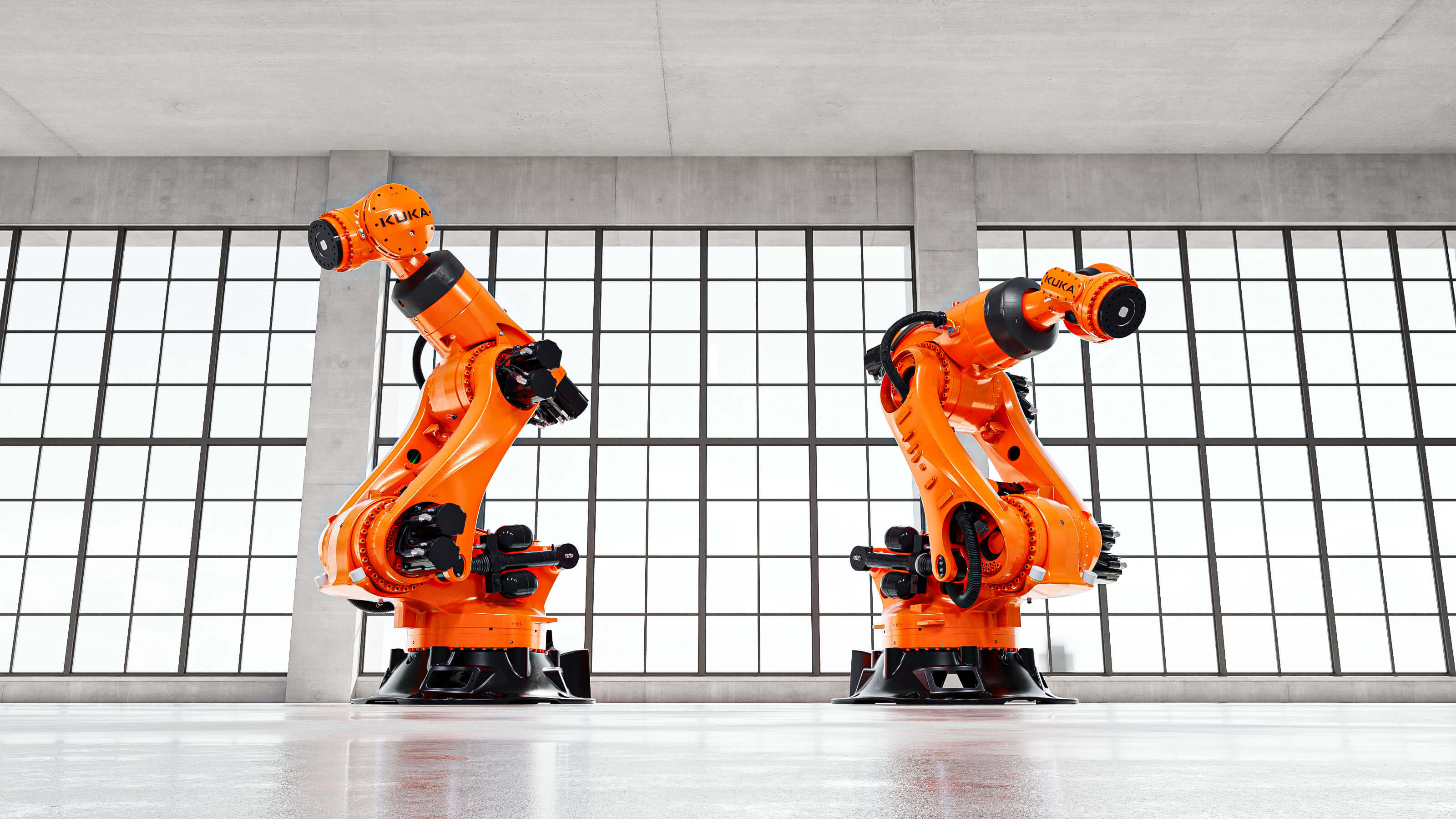 KUKA KR 1500 R3200-2 F robot for industrial system integration