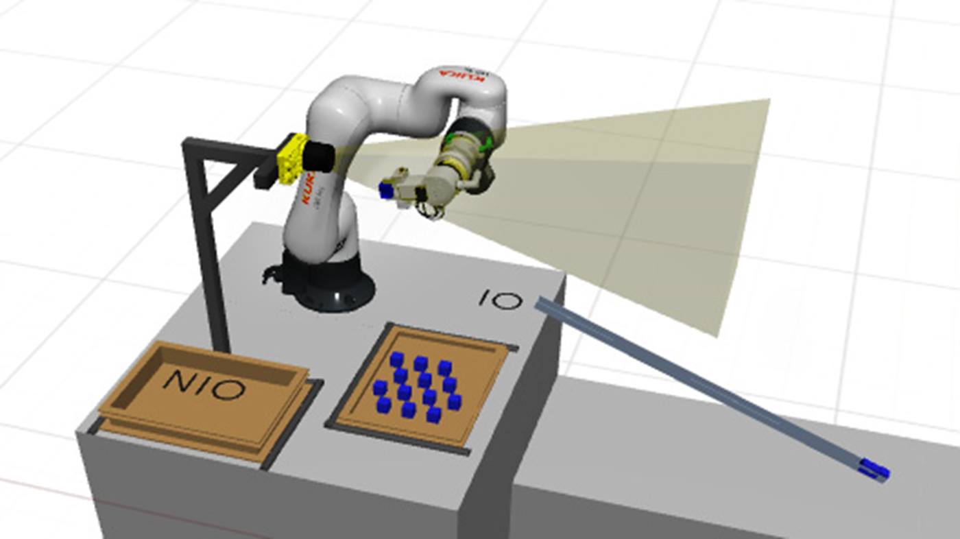 3D-Simulation-of-KUKA-LBR-iisy-cobot-robot