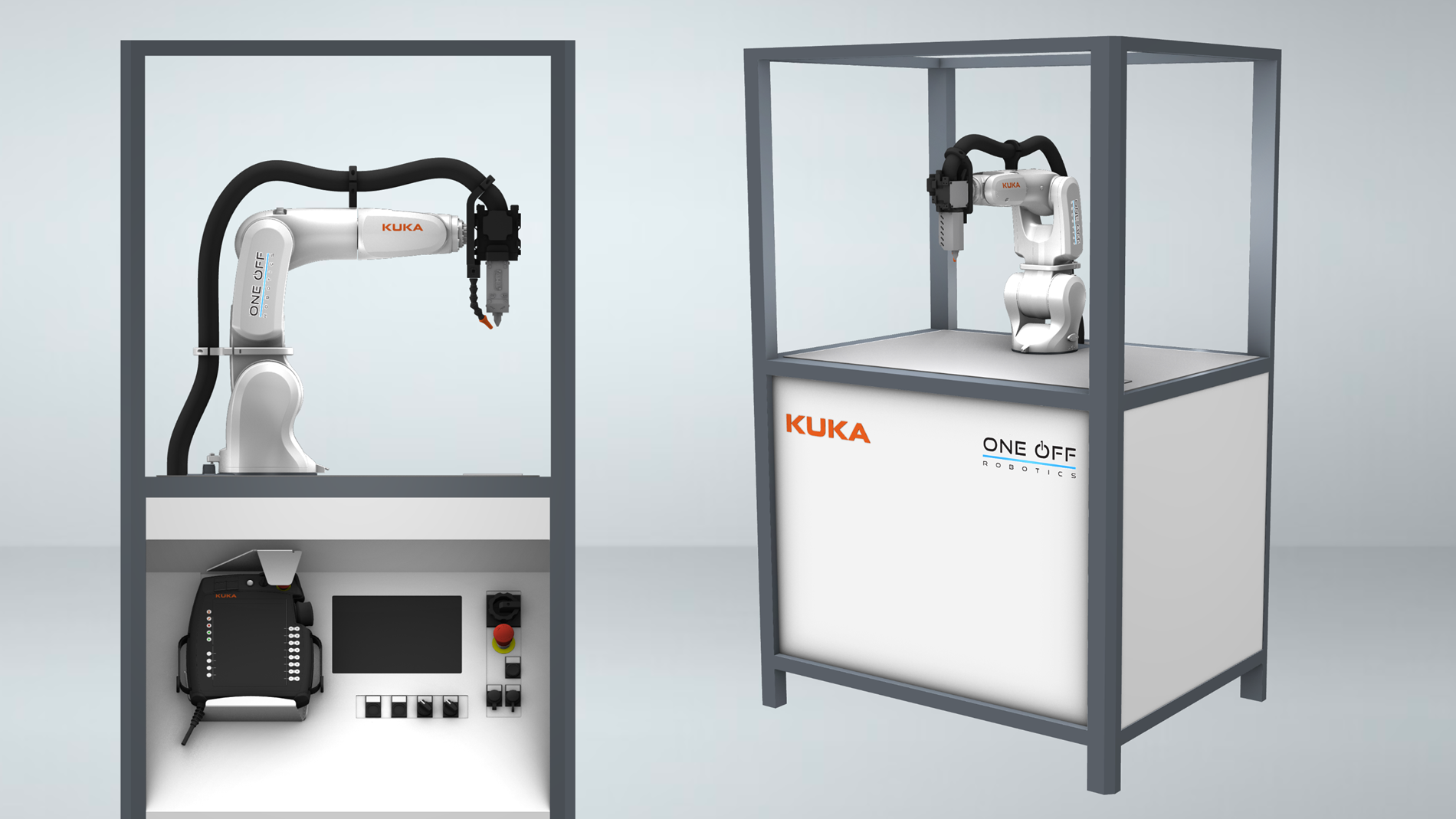 Robotic Education Cell for 3D Printing