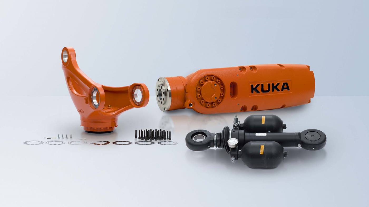 In the KUKA Marketplace, you can buy over 20,000 spare parts for KUKA products