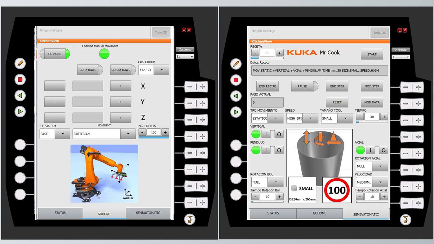 KUKA HMI Easy Programming of Palletizing applications