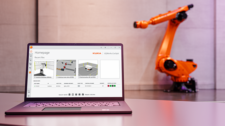 Controlleur Robot Nouvel OS : Contrôleur de robot virtuel pour la production numérique | KUKA