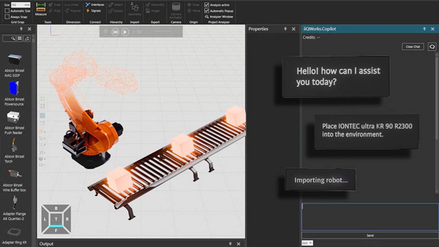 AI‑assisted engineering for simulation of robot applications