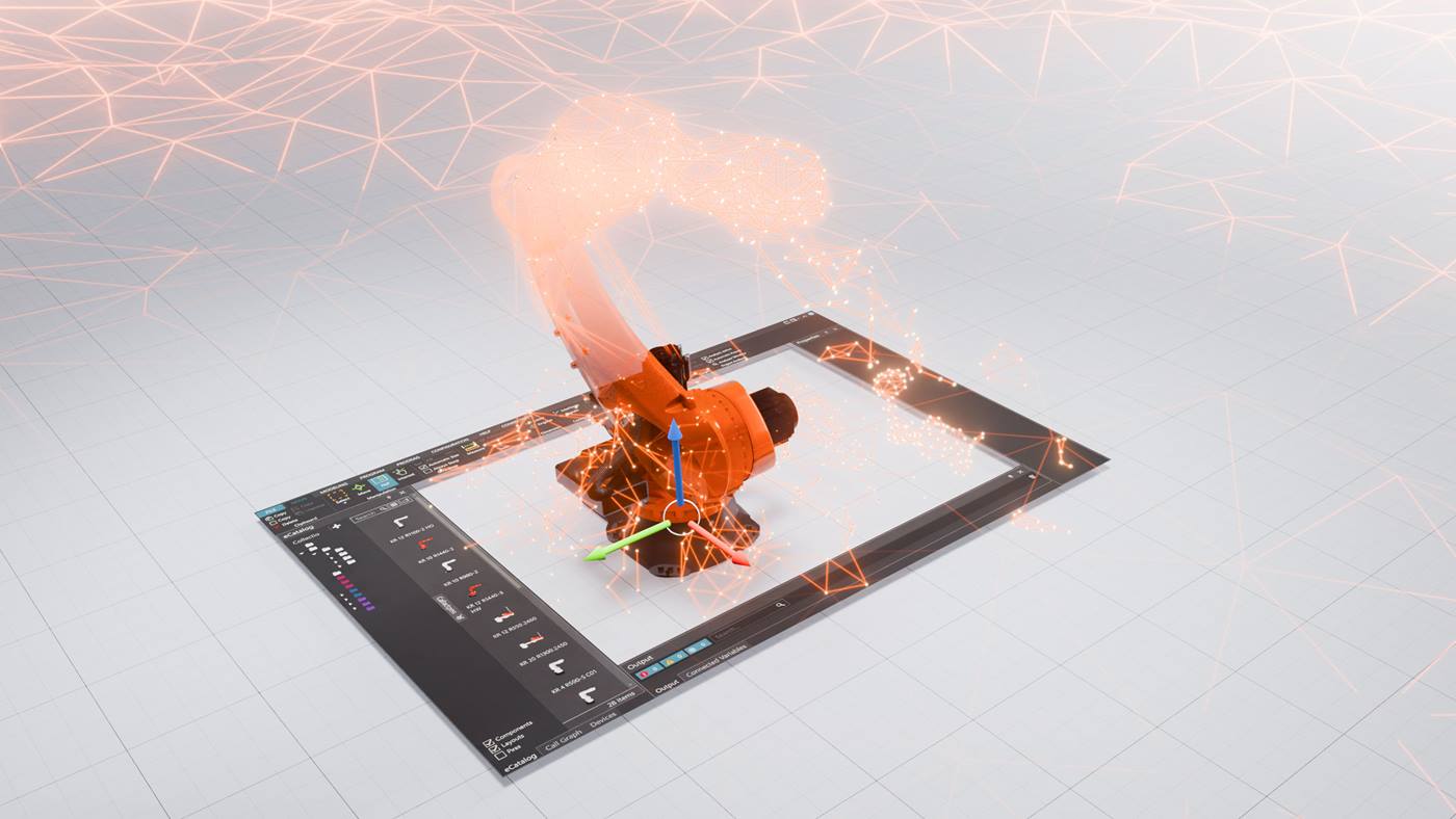 Robotersimulation unterstützt die Digitalisierung der Herstellung, reduziert Herausforderungen in der Planung und verbessert die Effizienz von Produktionsprozessen.