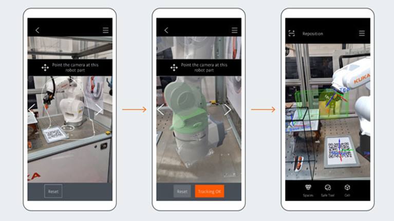 Augmented reality for robots: KUKA.MixedReality | KUKA Global