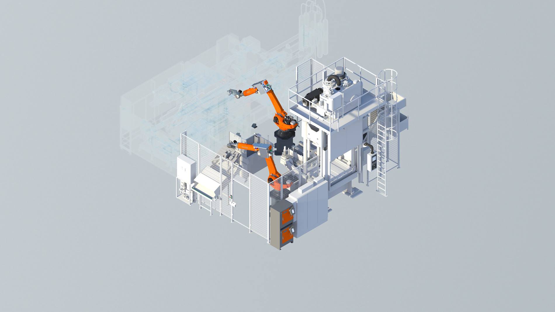 KUKA cell4_die casting