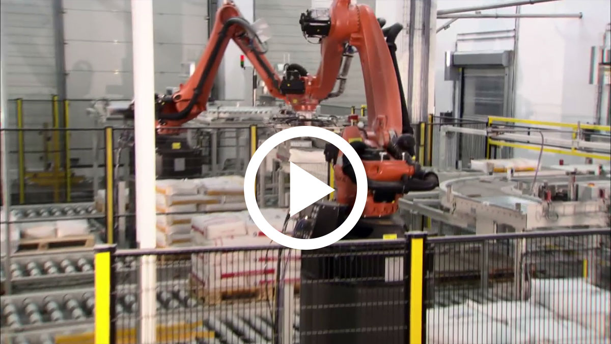 用 KUKA 机器人实现液态铁的自动化接触式浇铸